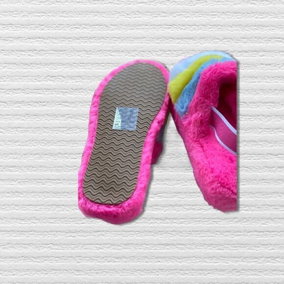 Faux Fur Warm Open Toe Fuzzy Slipper - Picture 11 of 12